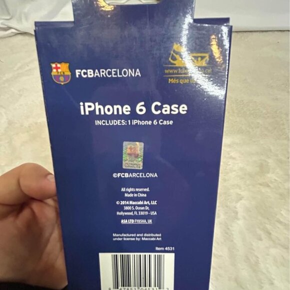 2 x iPhone 6 cases. Barcelona/Neymar. 3d. New in box. - Picture 2 of 10
